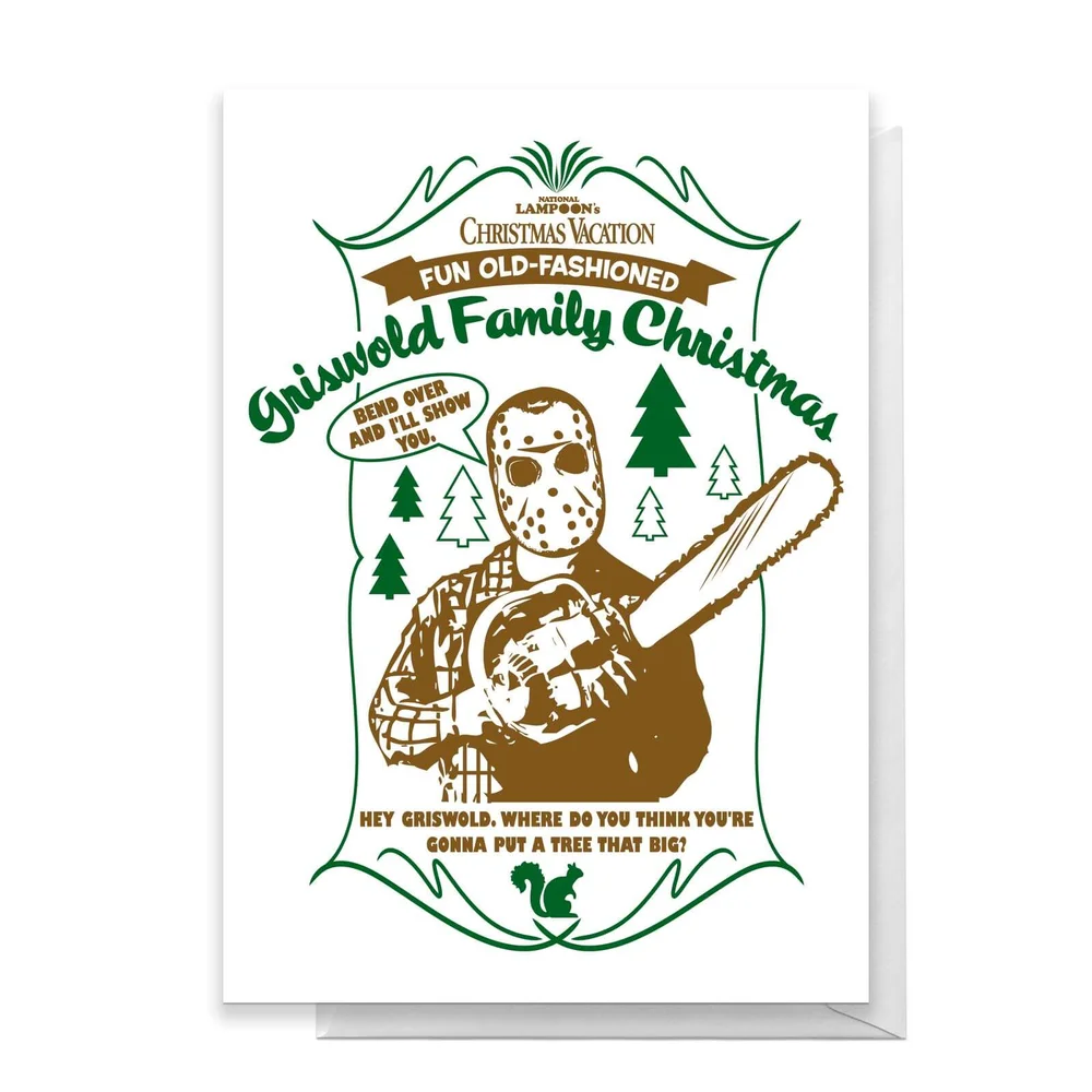 National Lampoon Griswold Family Christmas Greetings Card - Standard Card Afbeelding 1
