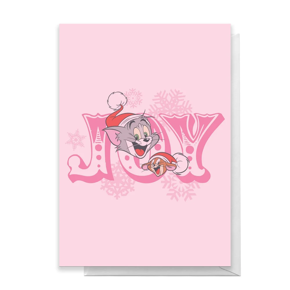 Tom And Jerry Joy Greetings Card - Standard Card Afbeelding 1