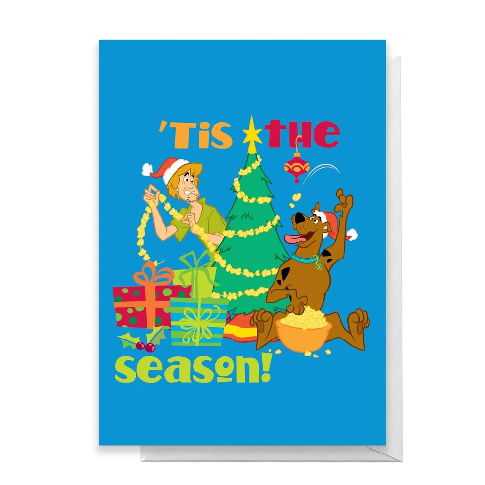 Scooby Doo 'Tis The Season Greetings Card - Standard Card Afbeelding 1
