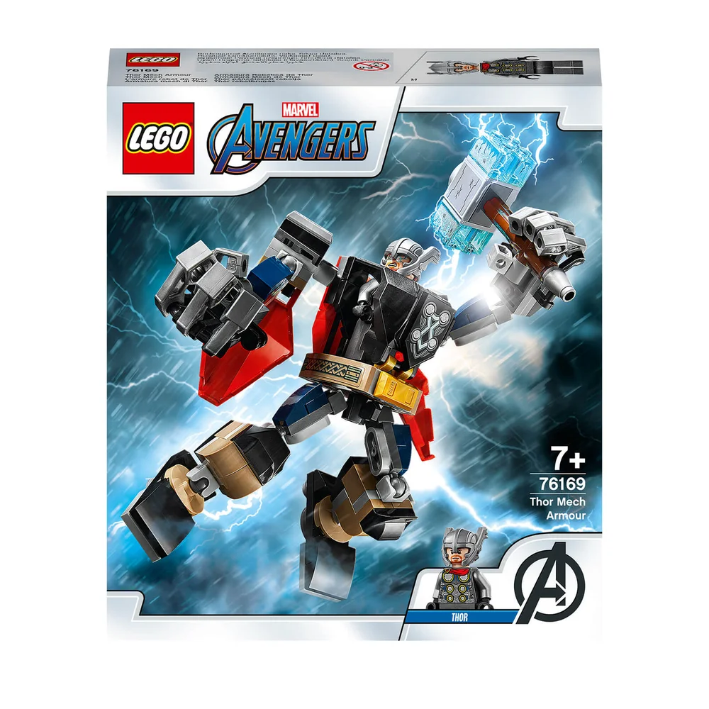 LEGO Super Helden: Marvel Avengers Thor Mech Armour Speelgoed (76169) Afbeelding 1
