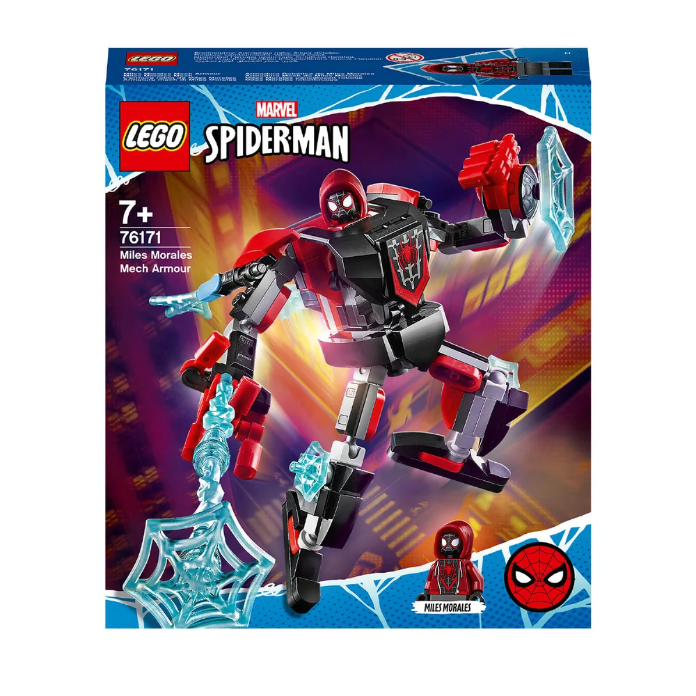 LEGO Marvel Spider-Man Miles Morales Mech Pantser Speelgoed (76171) Afbeelding 1