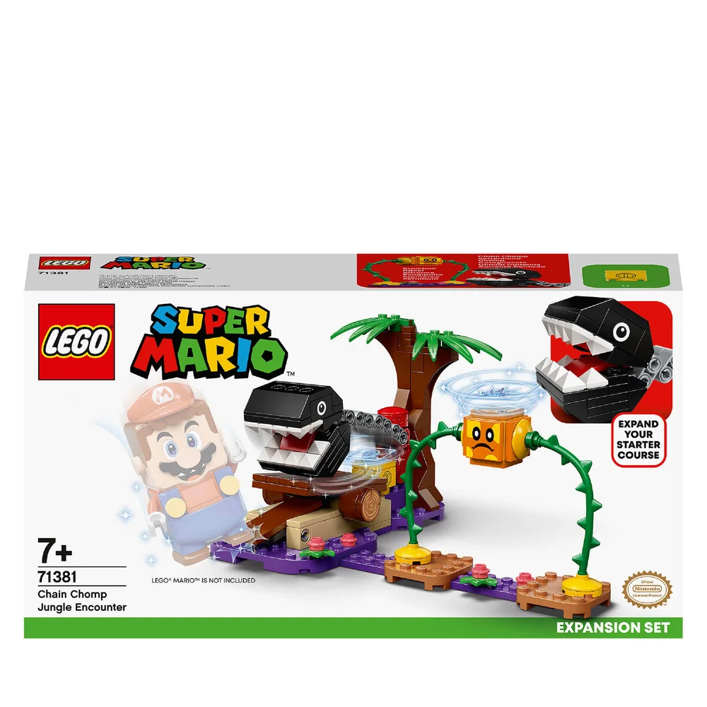 LEGO® LEGO® Super Mario™: Uitbreidingsset: Chain Chomp-junglegevecht (71381) Afbeelding 1
