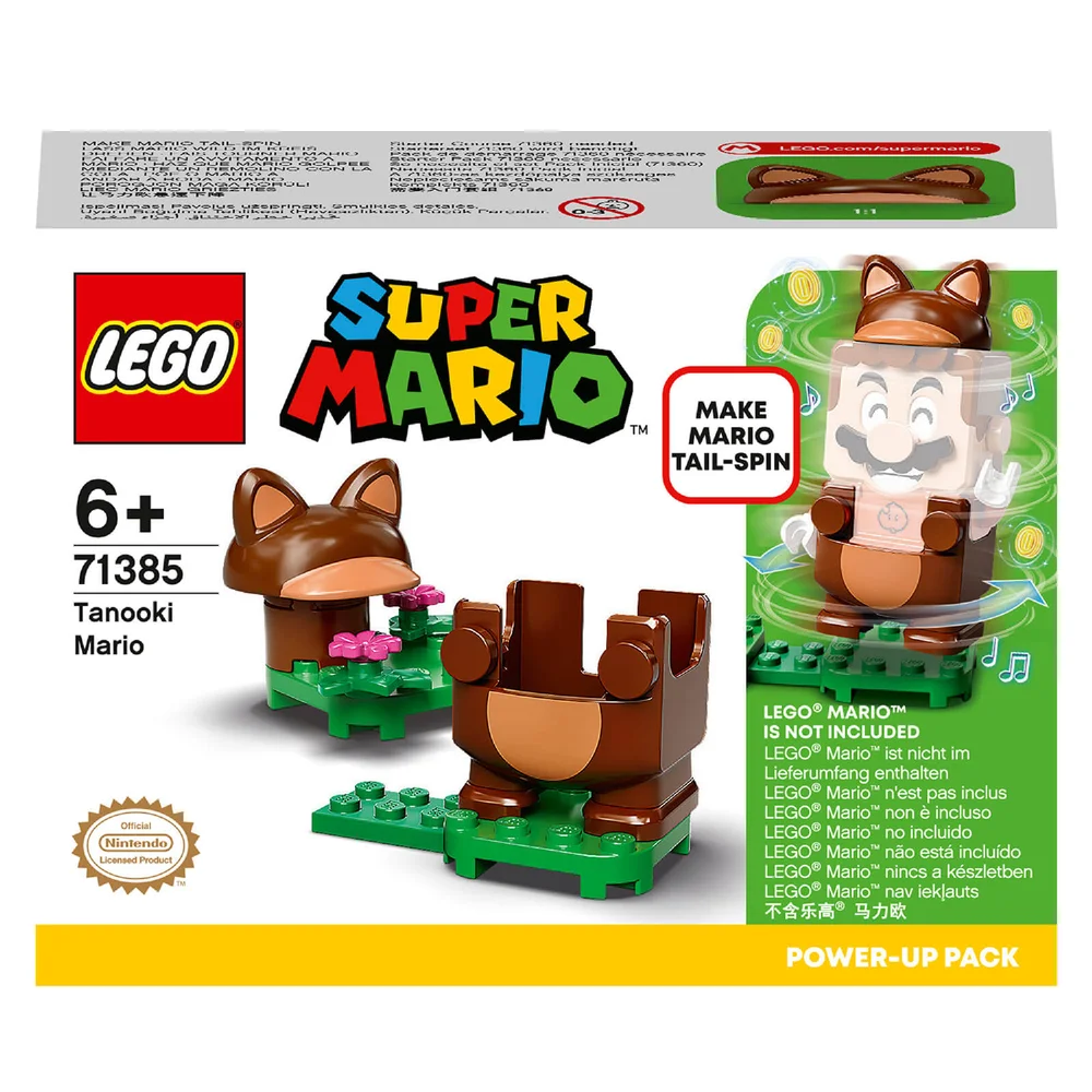 LEGO® LEGO® Super Mario™: Power-uppakket: Tanuki-Mario (71385) Afbeelding 1
