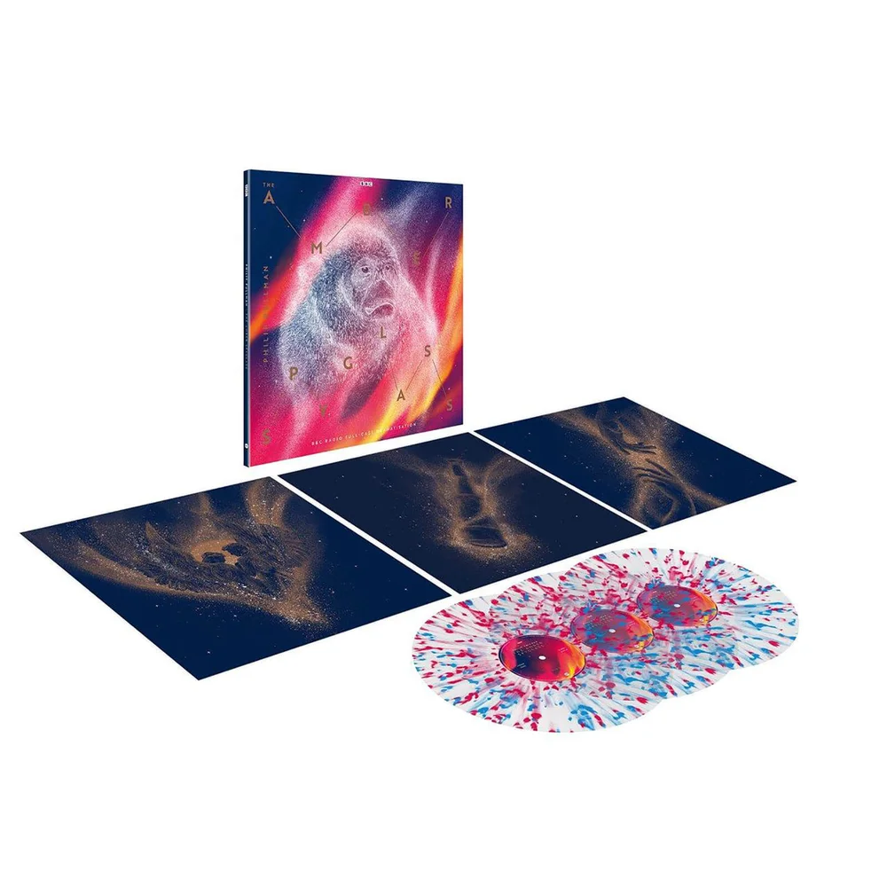 His Dark Materials - The Amber Spyglass (180g Daemonic Dustburst Splatter Vinyl) 3LP Afbeelding 1