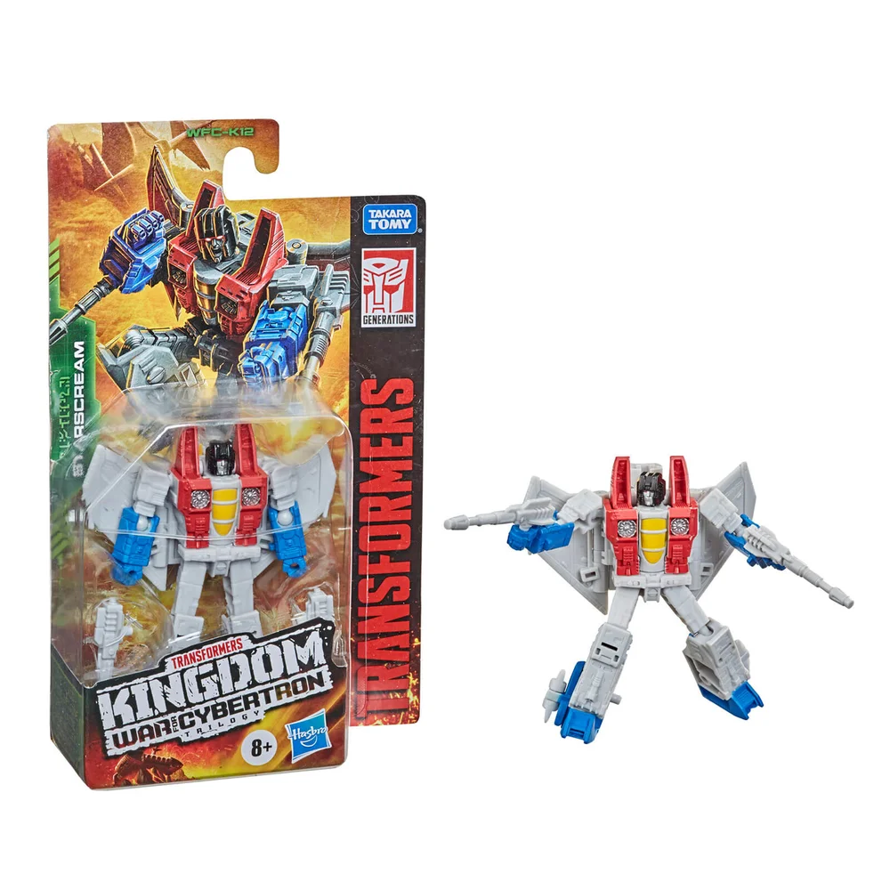 Hasbro Transformers Generations War for Cybertron: Kingdom Core Class WFC-K12 Starscream Actiefiguur Afbeelding 1