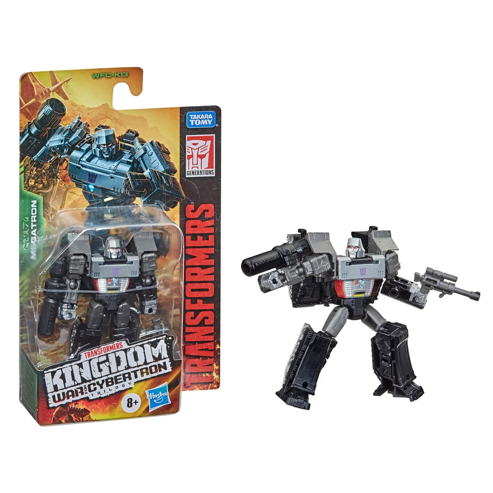 Hasbro Transformers Generations War for Cybertron: Kingdom Core Class WFC-K13 Megatron Actiefiguur Afbeelding 1