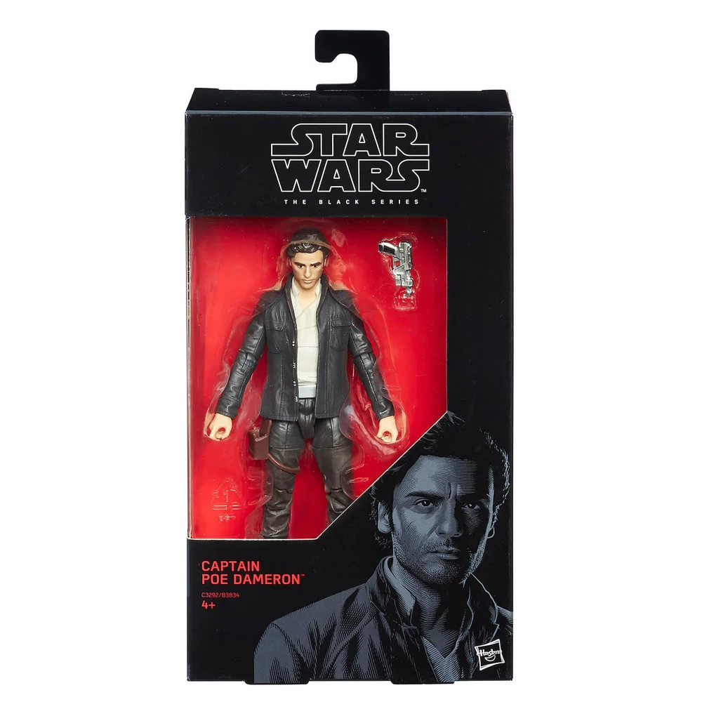 Hasbro Star Wars The Black Series Kapitein Poe Dameron Actiefiguur Afbeelding 1