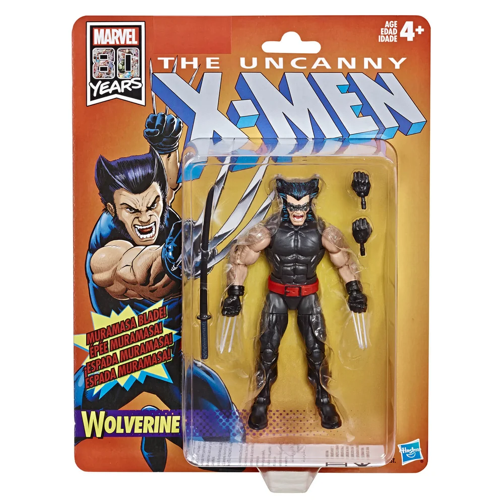 Hasbro Marvel Retro Collection Wolverine Action Figure Afbeelding 1