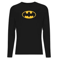 DC Justice League Core Batman Logo Unisex Long Sleeve T-Shirt - Black - undefined undefined