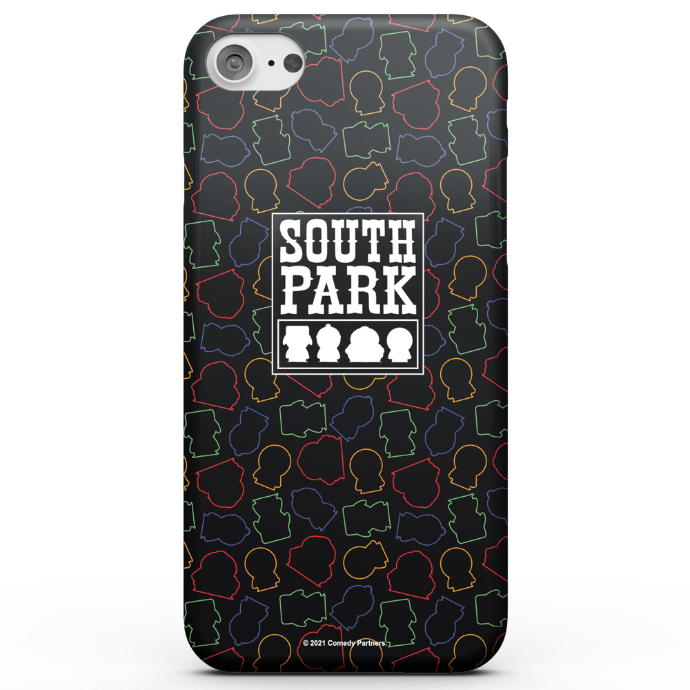 South Park Pattern Phone Case voor iPhone en Android - iPhone 5/5s - Snap case - mat Afbeelding 1