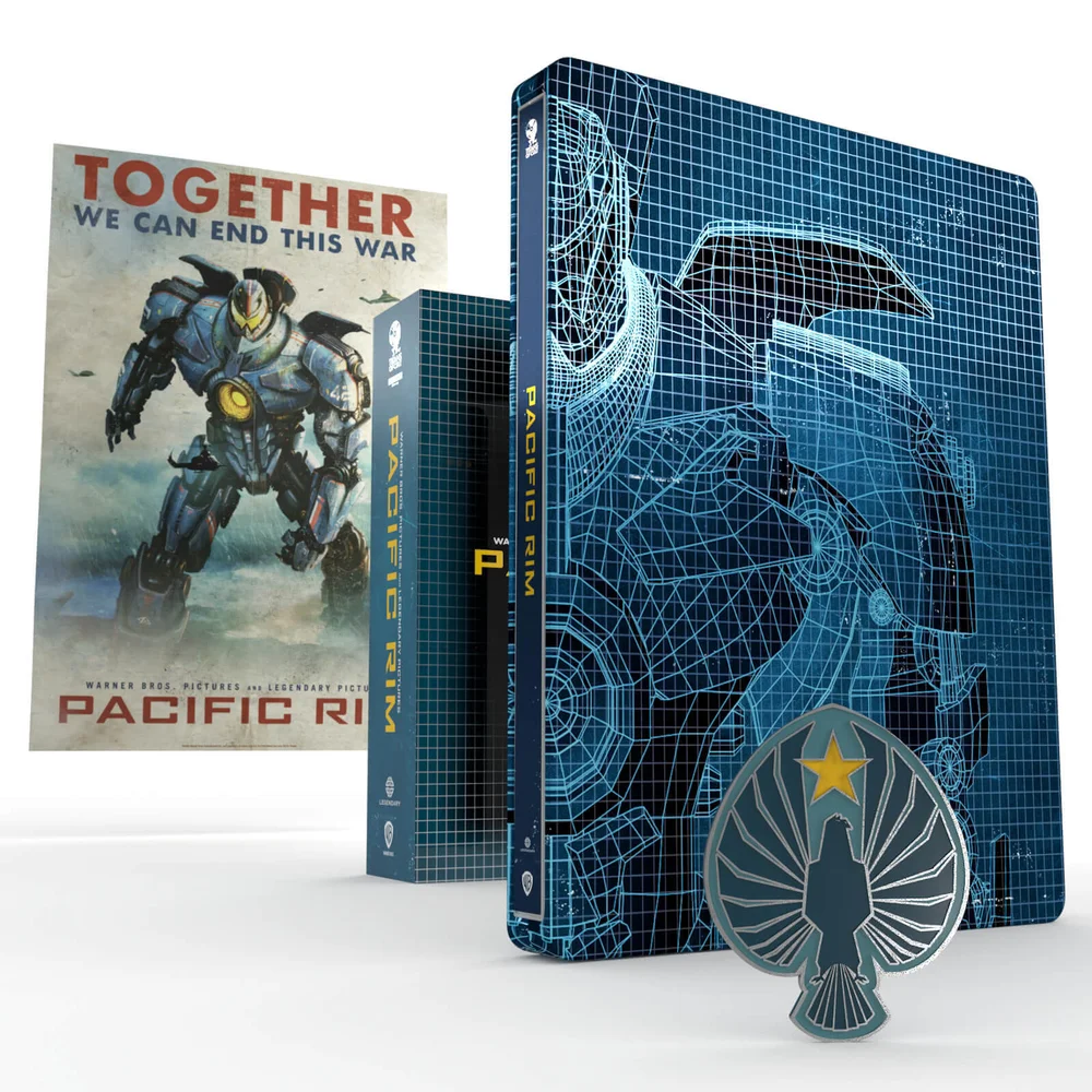 Pacific Rim - Limited Edition Titans of Cult 4K Ultra HD Steelbook (Inclusief Blu-ray) Afbeelding 1