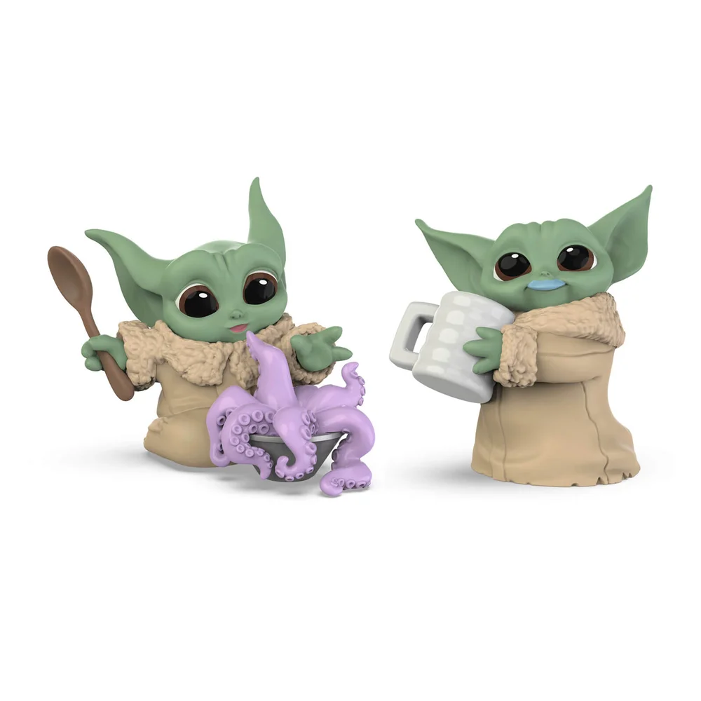 Star Wars The Bounty Collection The Child 2-Pack Tentacle Soup Surprise, Blue Milk Mustache Posed Figures Afbeelding 1