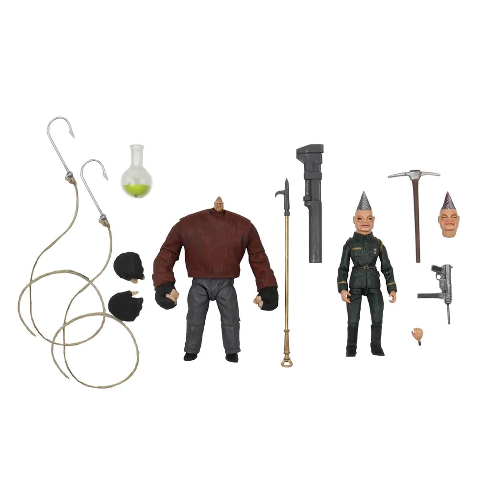 NECA Puppet Master Pinhead en Tunneler Ultimate Actiefiguur (Set van 2) Afbeelding 1