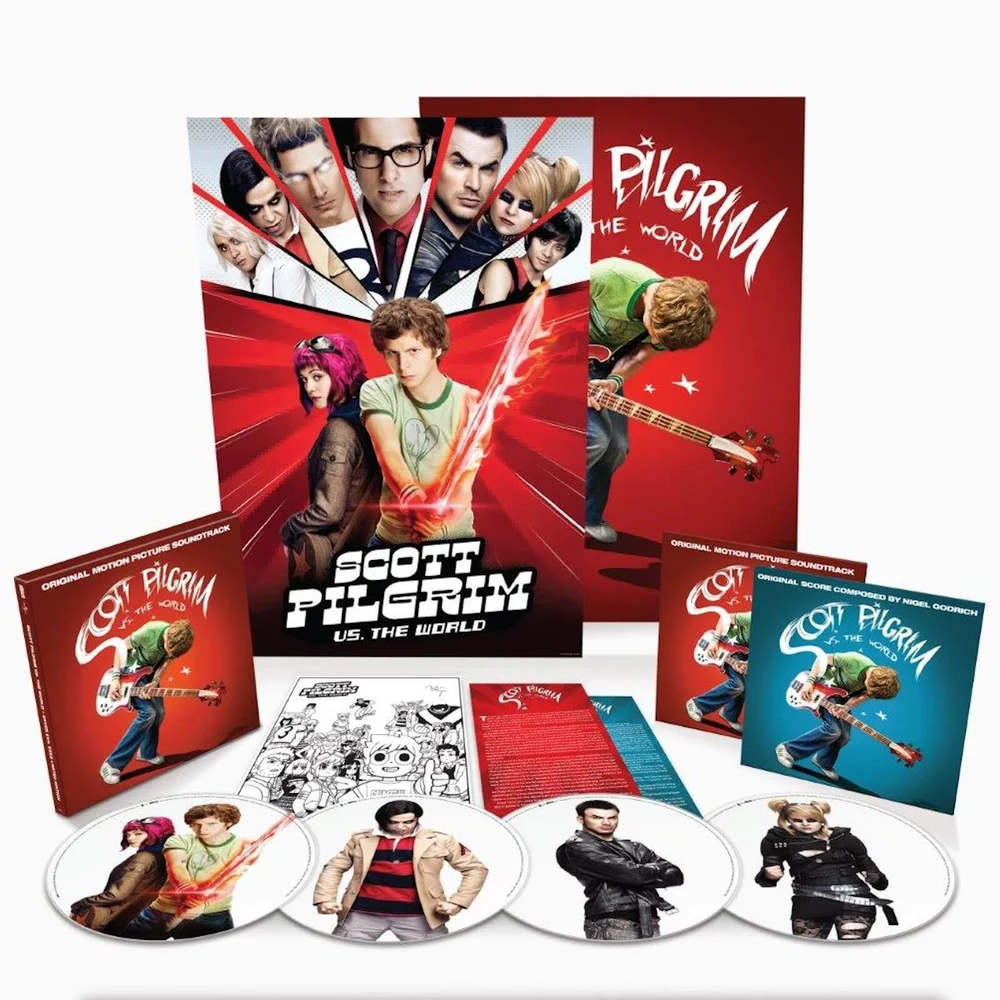 Scott Pilgrim vs. The World (Seven Evil Exes Limited Edition) Vinyl Box Set Set Afbeelding 1