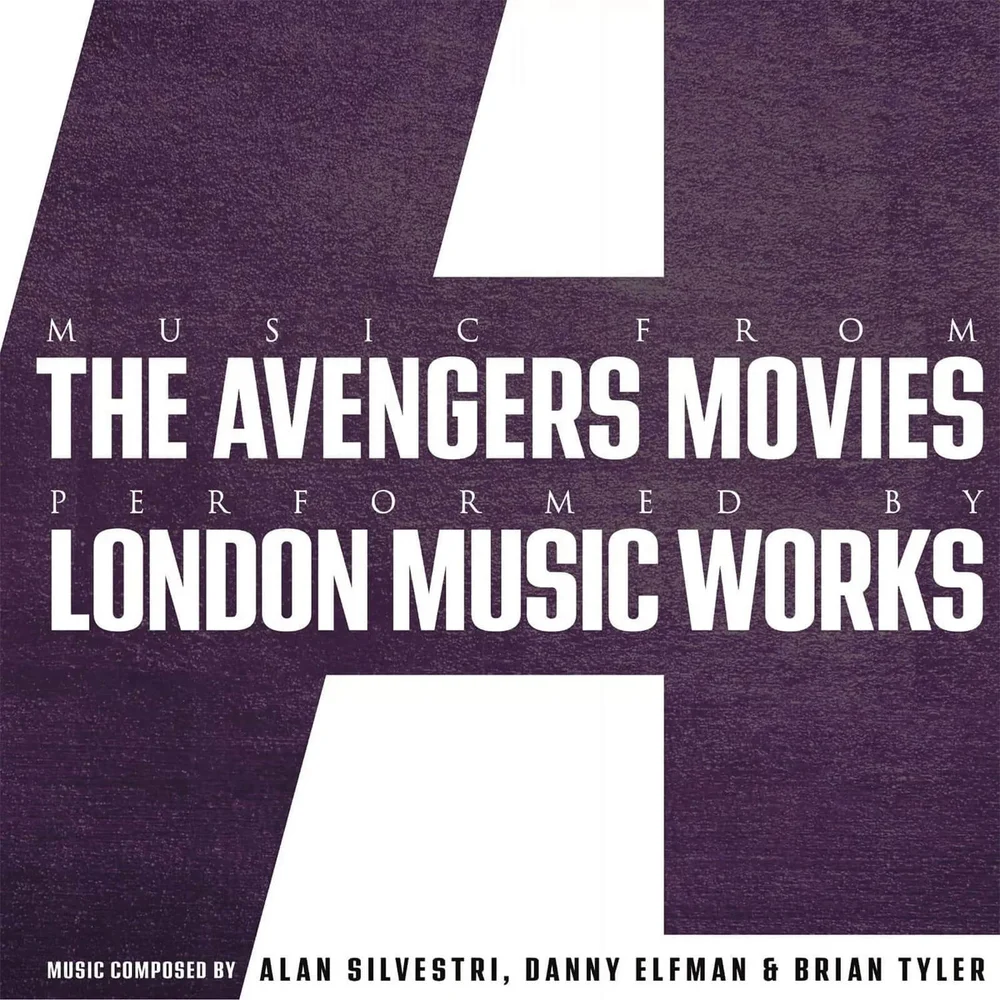 Music From The Avengers Films Kleur LP Afbeelding 1