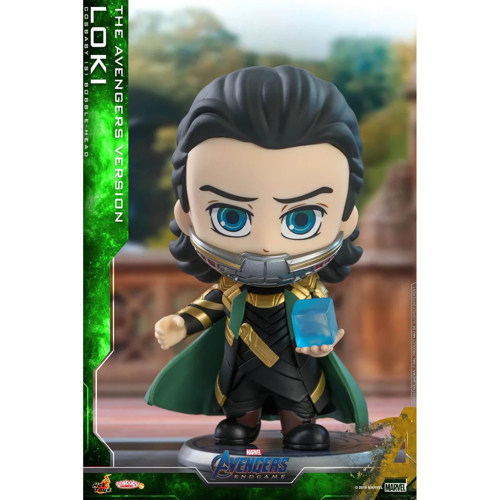 Hot Toys Cosbaby - Avengers: Endgame (Maat S) - Loki (Gevangene Versie) Afbeelding 1