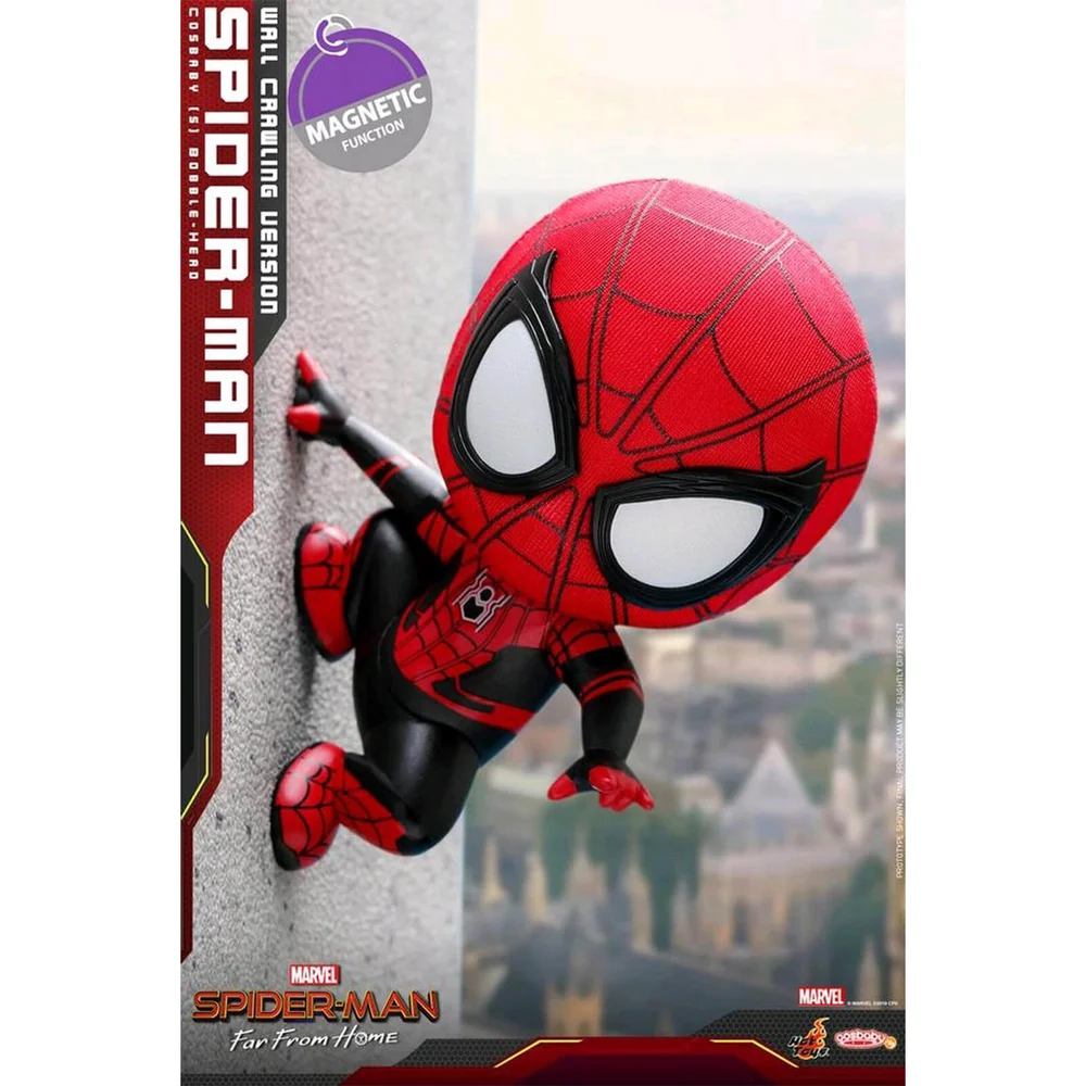 Hot Toys Cosbaby - Spider-Man: Far From Home (Maat S) - Spider-Man (Muurkruipende Versie) Afbeelding 1