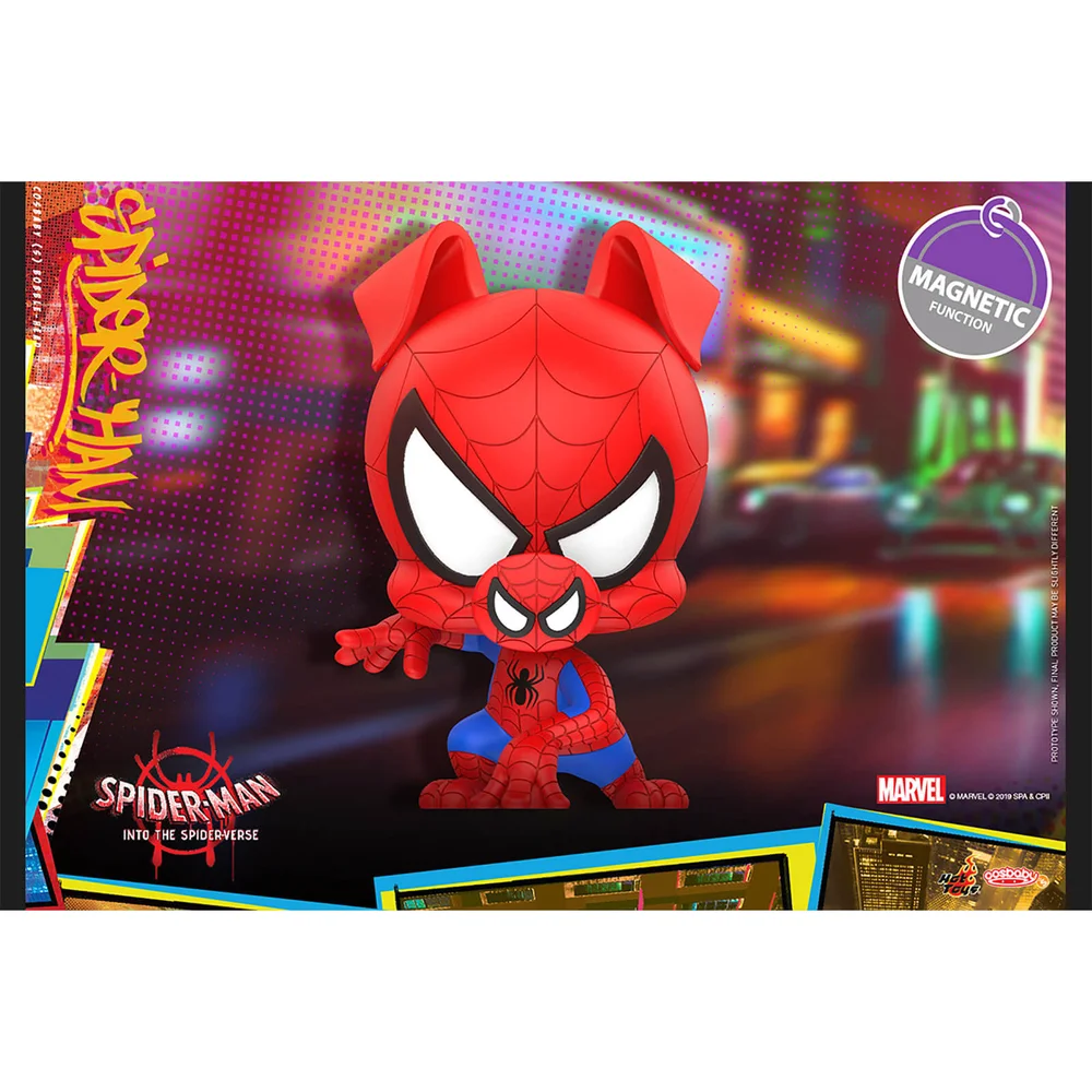 Hot Toys Cosbaby - Spider-Man: Into the Spider-Verse (Maat S) - Spider-Ham Afbeelding 1
