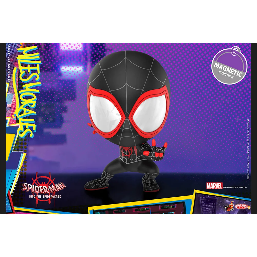Hot Toys Cosbaby - Spider-Man: Into the Spider-Verse (Maat S) - Spider-Man (Miles Morales) Afbeelding 1