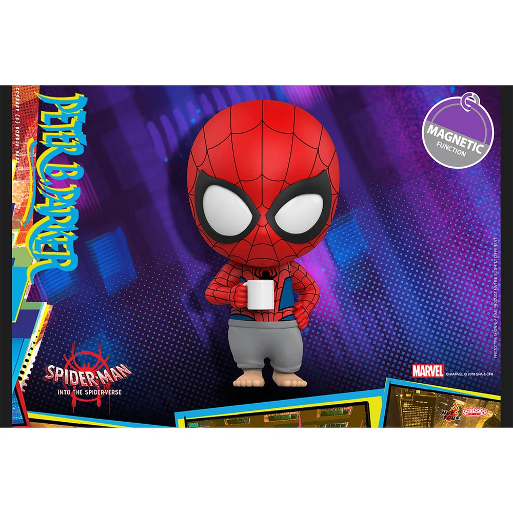 Hot Toys Cosbaby - Spider-Man: Into the Spider-Verse (Maat S) - Spider-Man (Peter Parker) Afbeelding 1