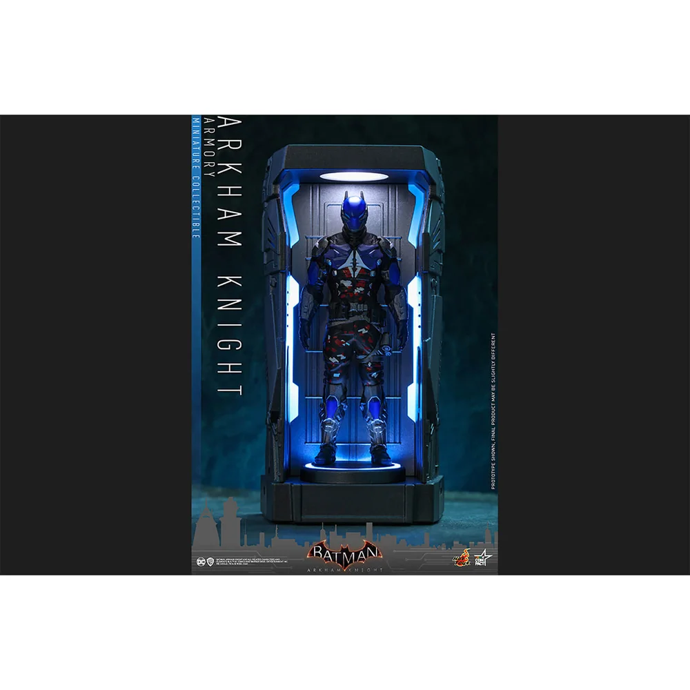 Hot Toys Video Game Masterpiece Compact - Batman: Arkham Knight/Serie 1 - Arkham Knight (met Armory) Afbeelding 1