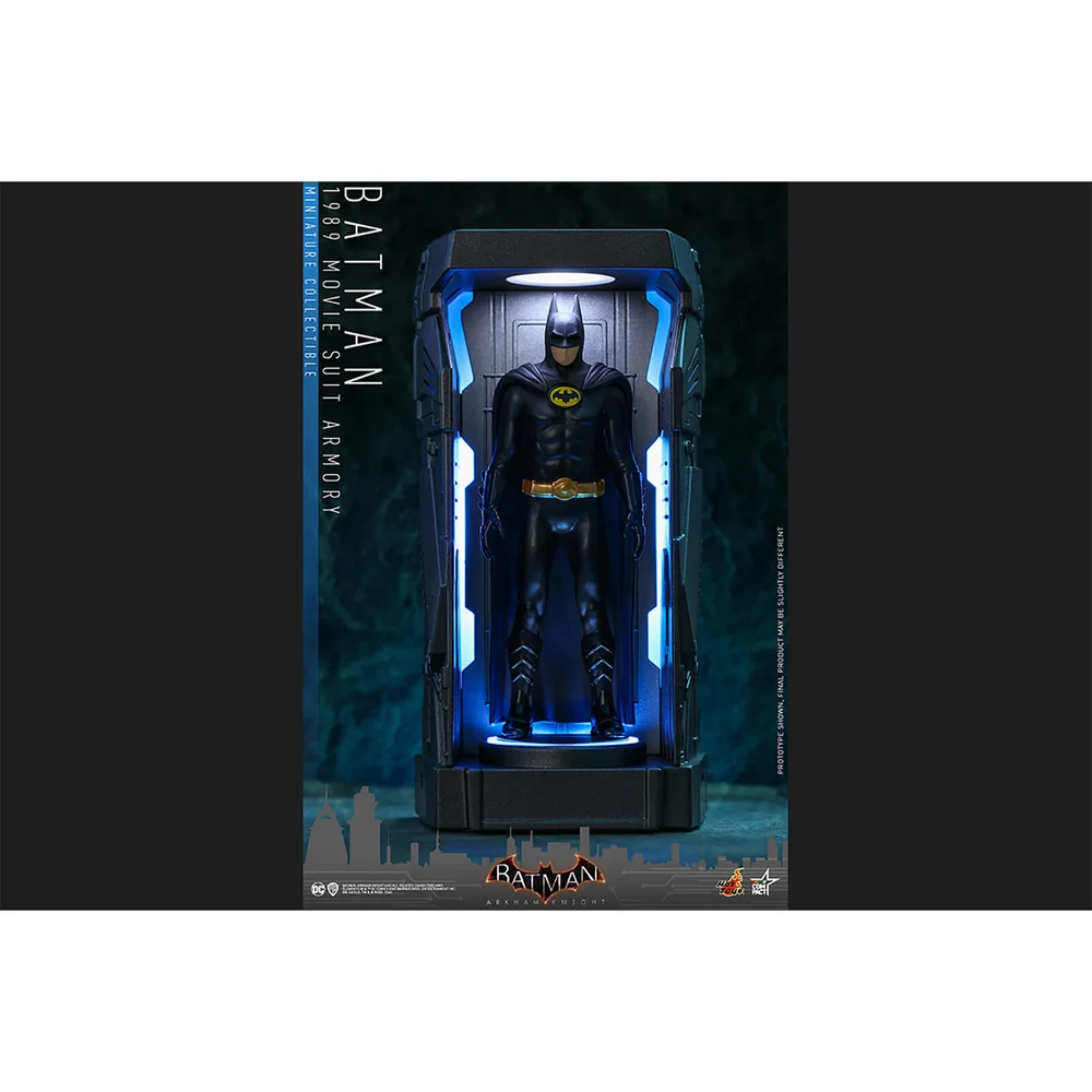 Hot Toys Video Game Masterpiece Compact - Batman: Arkham Knight/Serie 1 - Batman (1989 filmpak/met Armory) Afbeelding 1