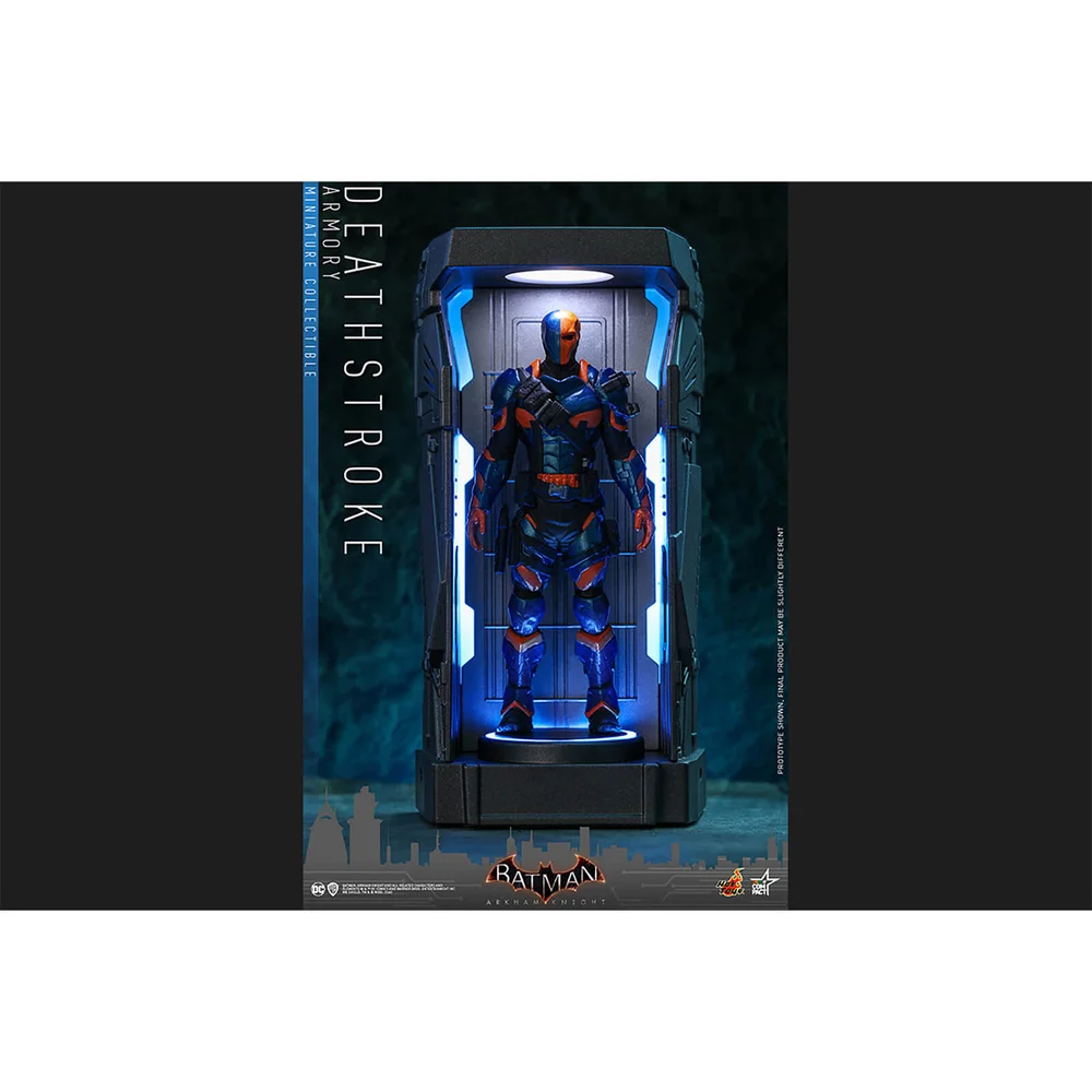 Hot Toys Video Game Masterpiece Compact - Batman: Arkham Knight/Serie 1 - Deathstroke (met Armory) Afbeelding 1