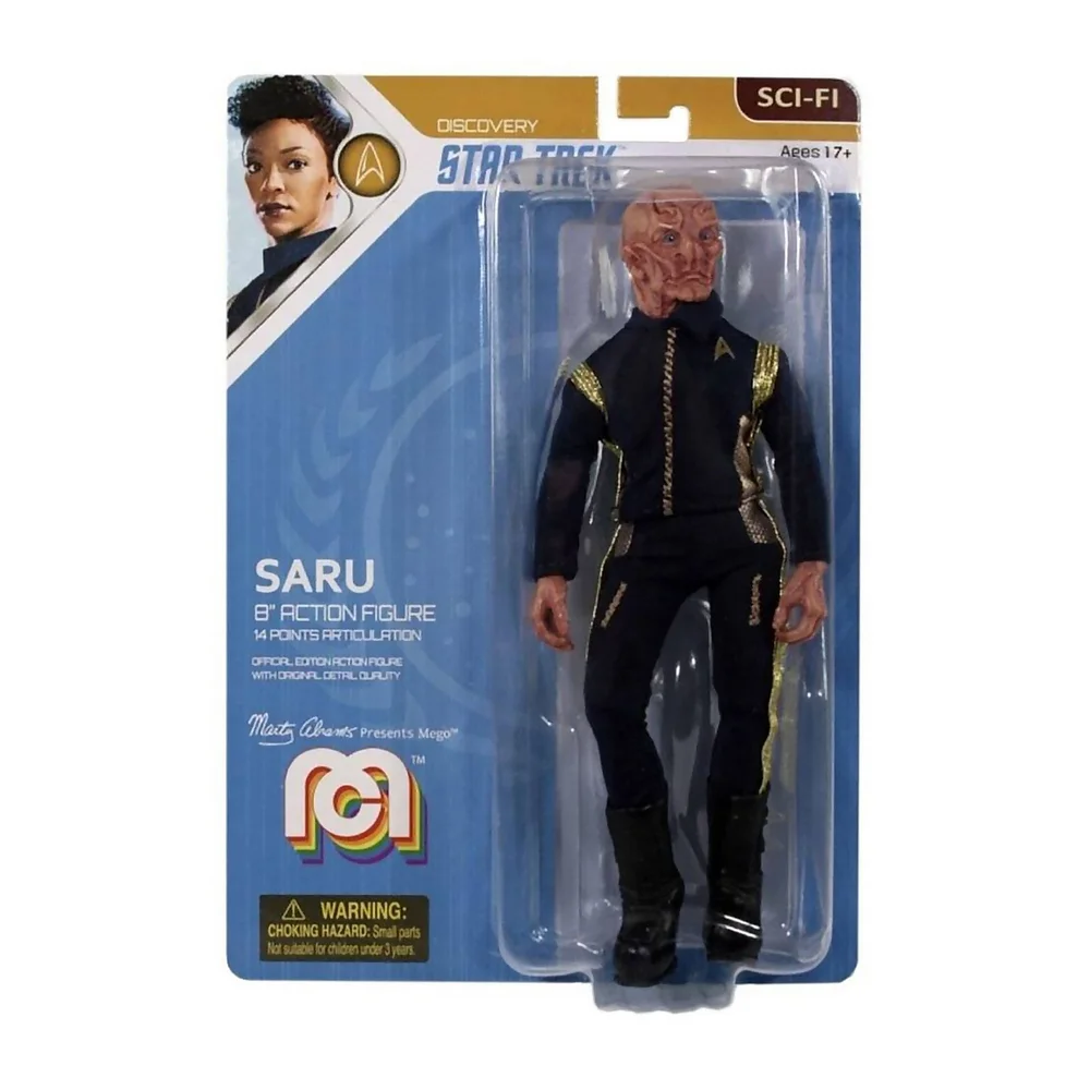 Mego 8 Inch Star Trek Saru Action Figure Afbeelding 1