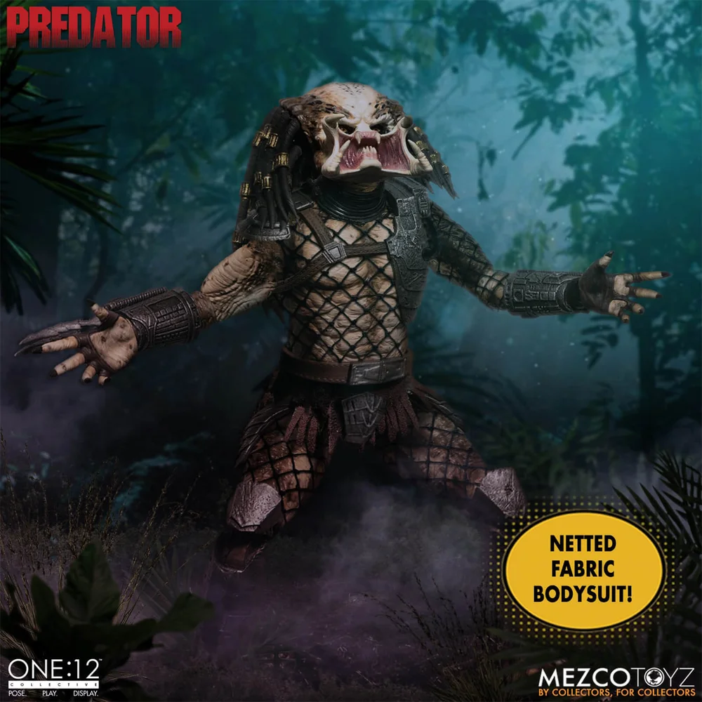 Mezco One:12 Collective Predator Figuur Afbeelding 1