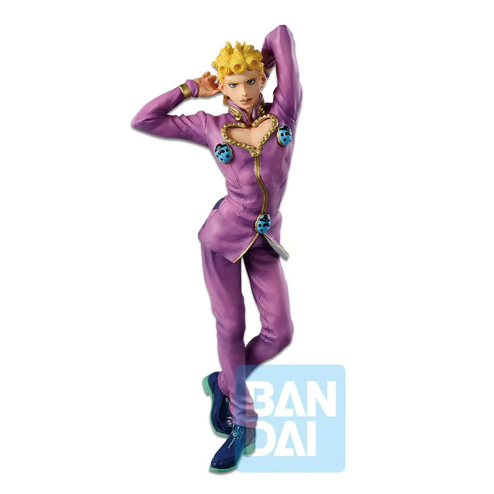 Bandai Ichibansho JoJo's Bizarre Adventure Giorno Giovanna (Jojo's Assemble) Figure Afbeelding 1