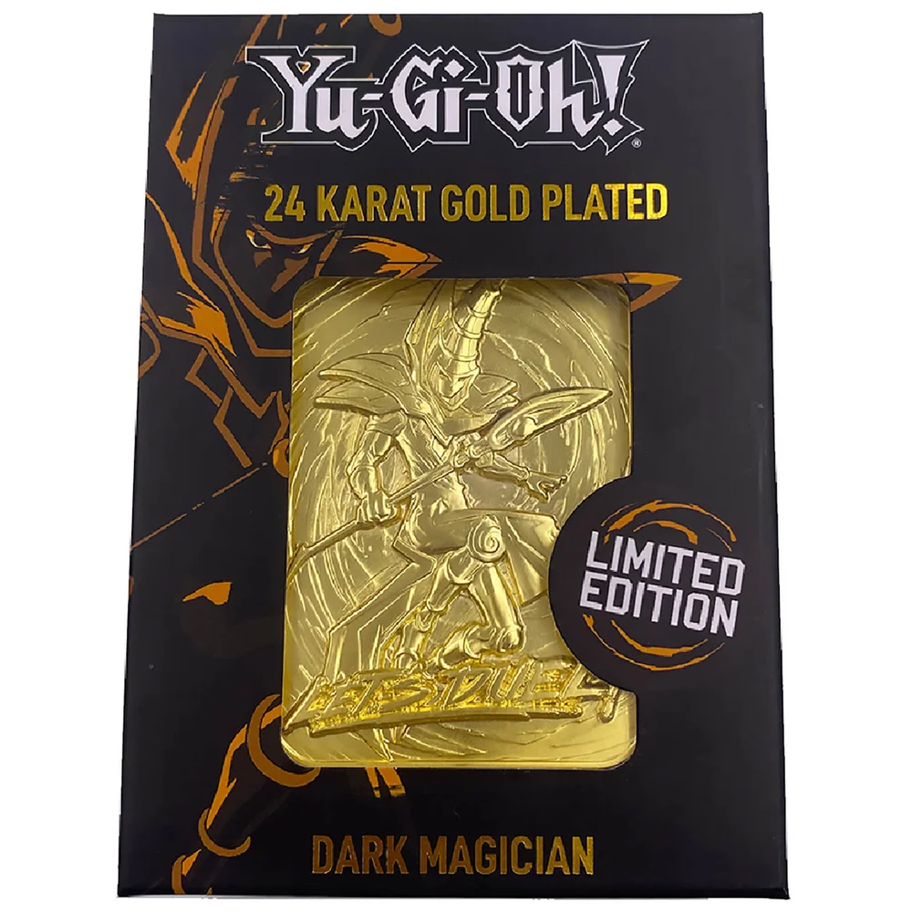 24K verguld Yu-Gi-Oh! Dark Magician Kaart Afbeelding 1