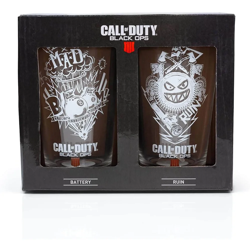 Call of Duty Twee Sets van Glazen in een Presentatiedoos Afbeelding 1