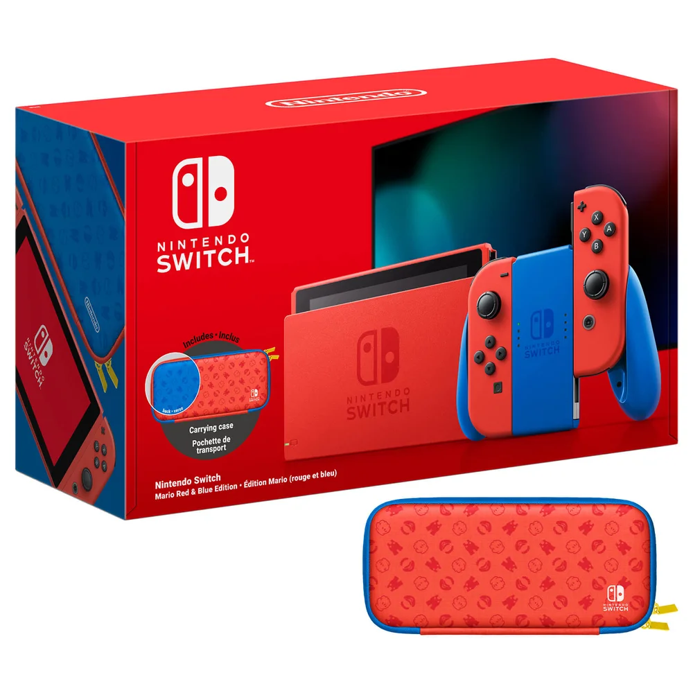 Nintendo Switch (Mario Red & Blue Edition) Afbeelding 1