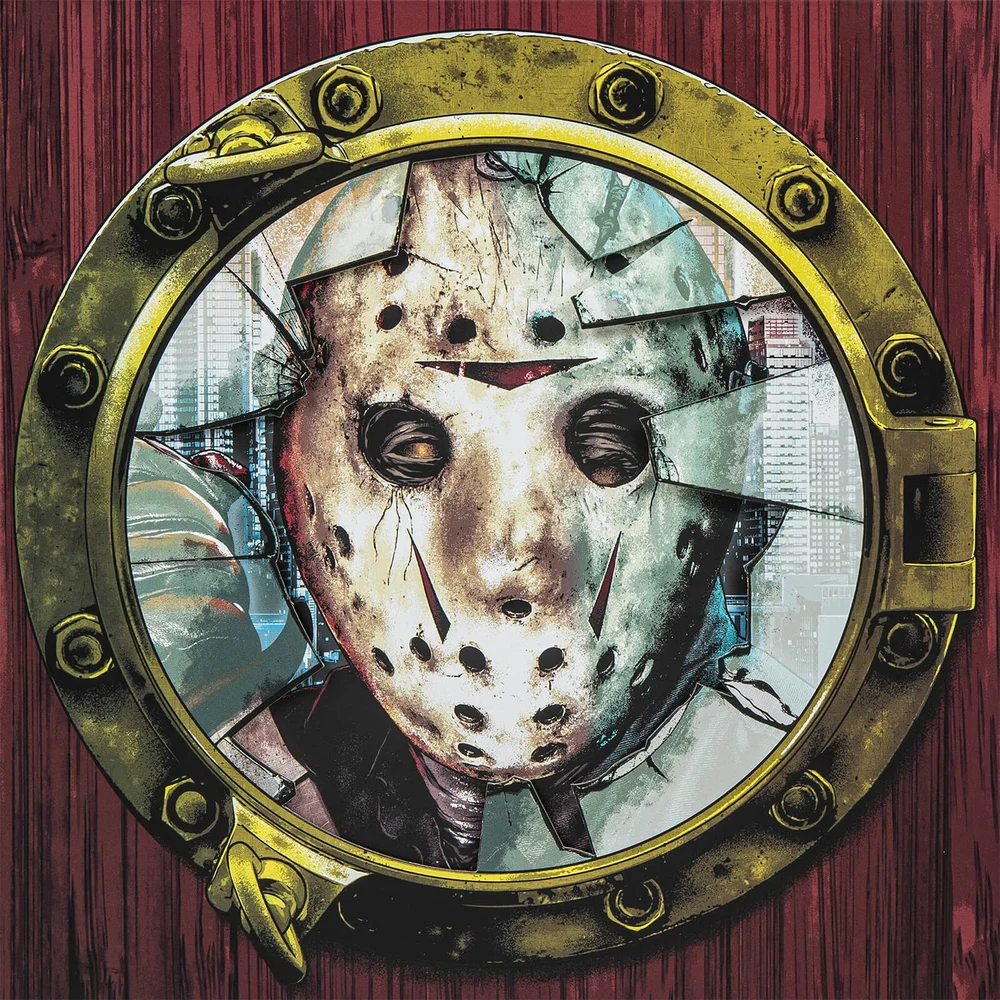 Waxwork - Friday the 13th Part VIII: Jason Takes Manhattan 180g 2xLP (NYC Grime en Hot Pink Flying V) Afbeelding 1