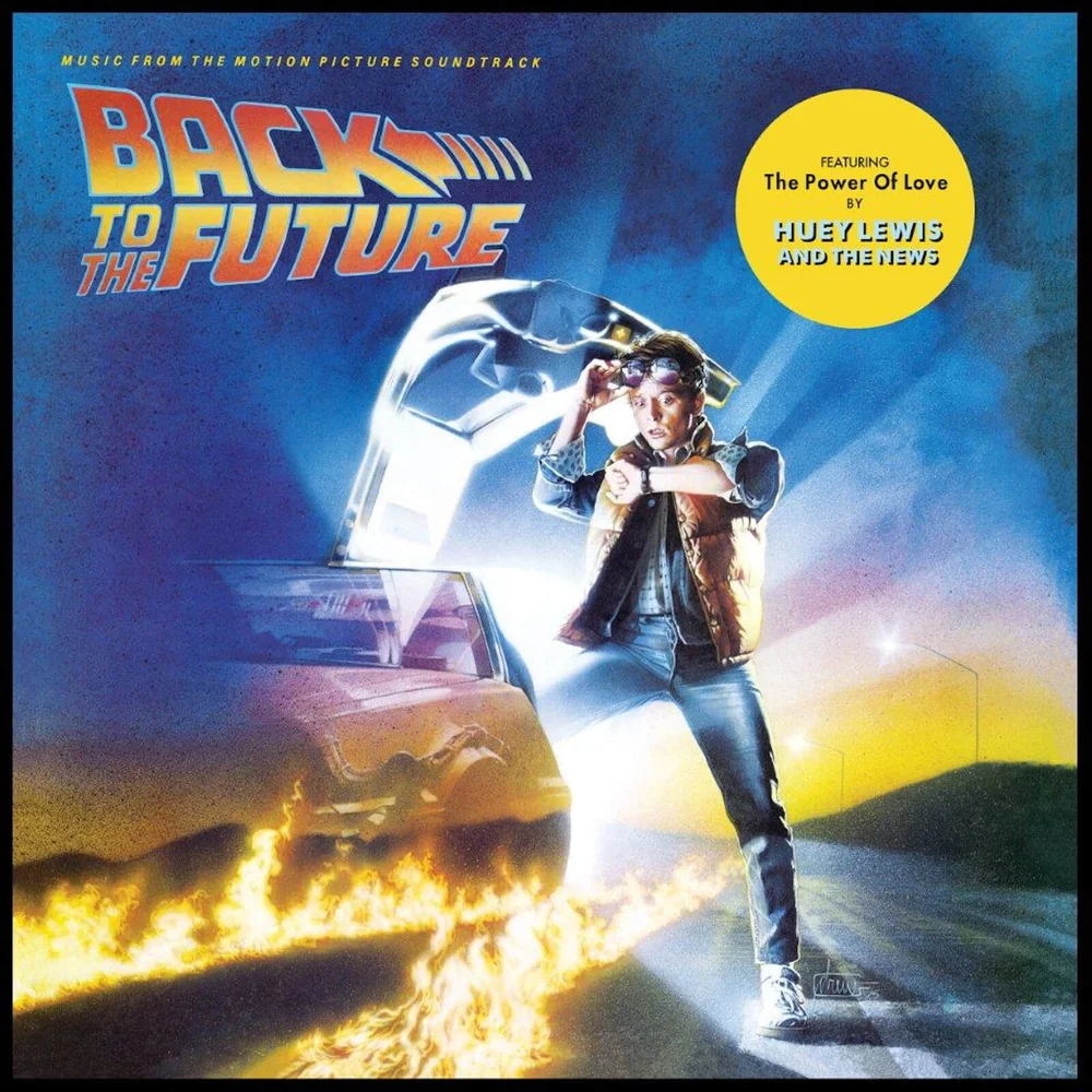 Back To The Future - Music From The Motion Picture LP Afbeelding 1