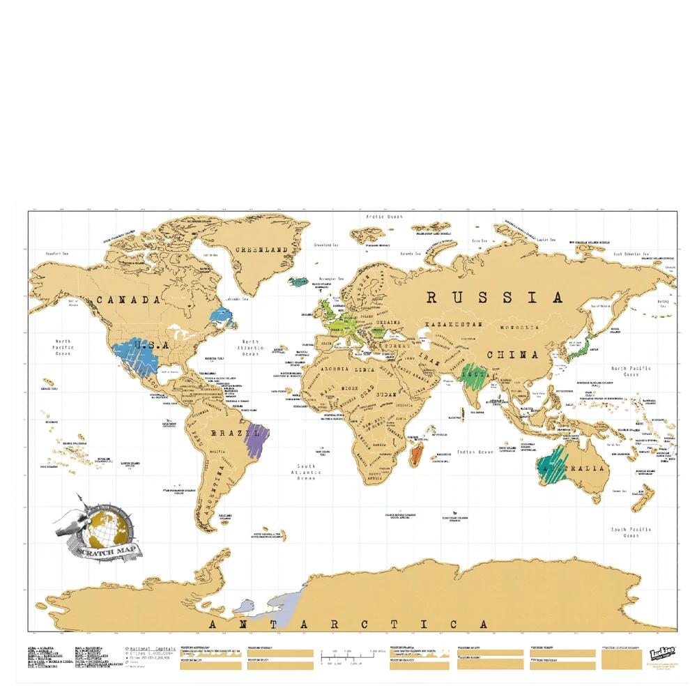 Mijn Wereldkraskaart Afbeelding 1