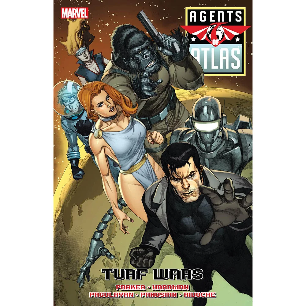 Marvel Agents Of Atlas Turf Wars Prem Hardcover Afbeelding 1