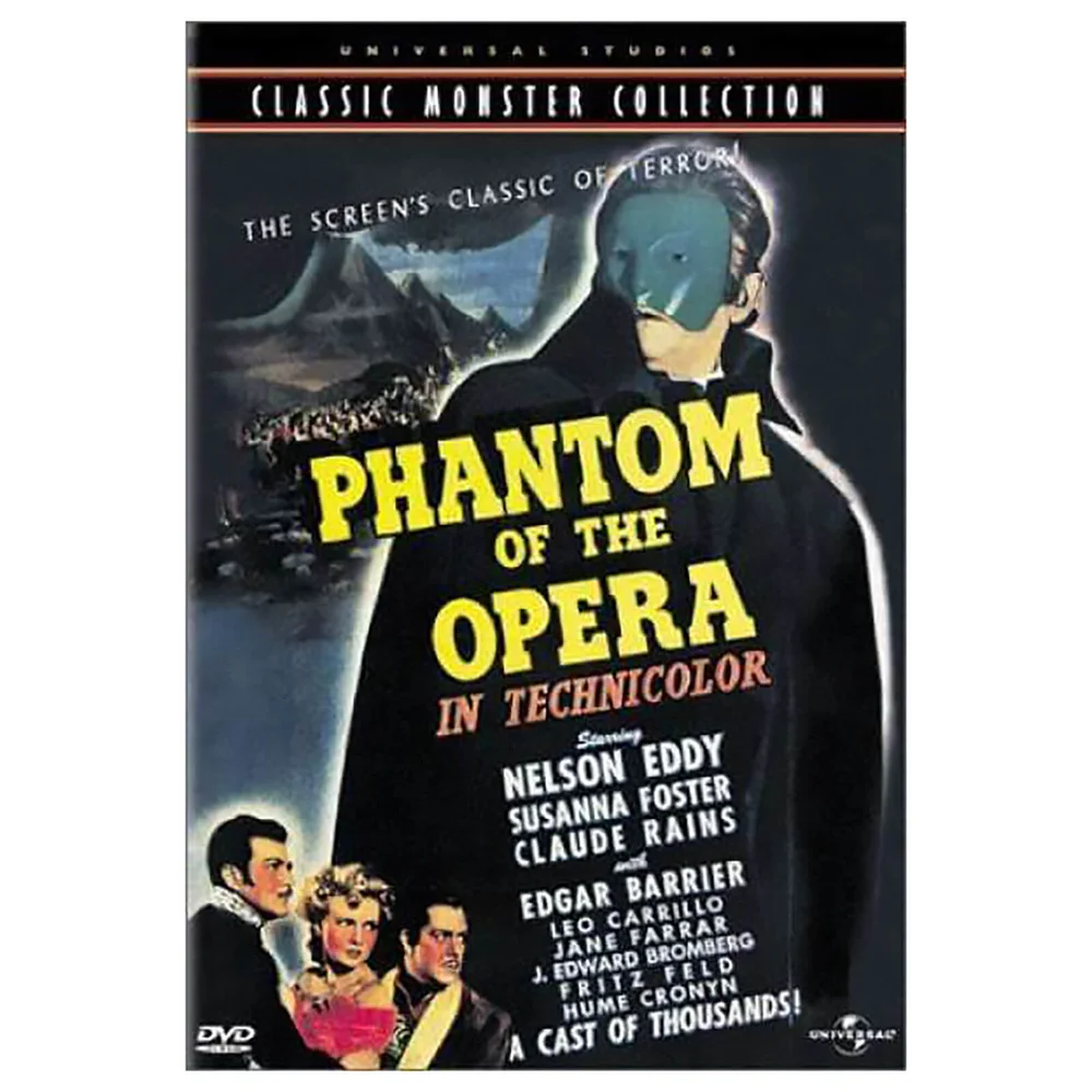 PHANTOM OF THE OPERA THE (DVD) UPV Afbeelding 1