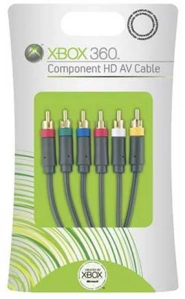 Official XBox 360 Component HD AV Cable Afbeelding 1