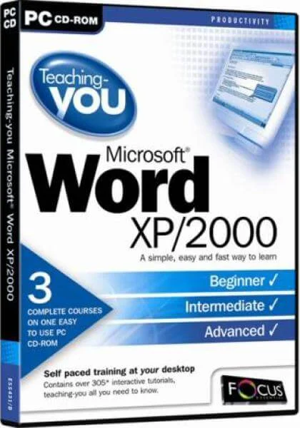 Teaching-You Microsoft Word XP And 2000 Afbeelding 1