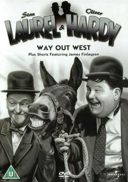 Laurel & Hardy - Way Out West Plus James Finlayson Shorts Afbeelding 1