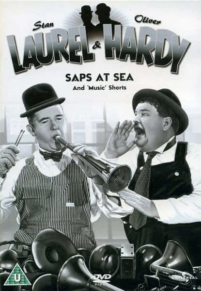 Laurel & Hardy - Saps At Sea & music Shorts Afbeelding 1