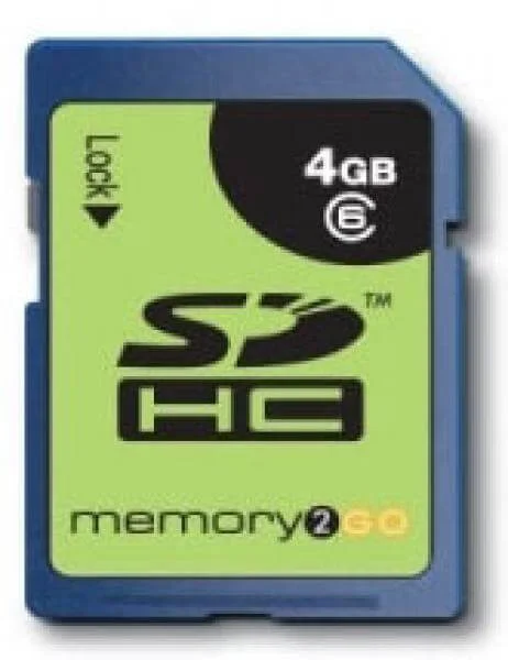 Memory2Go 4GB SDHC Card (Class 6) Afbeelding 1