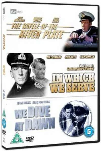 Battle Of River Plate/In Which We Serve/We Dive At Dawn Afbeelding 1