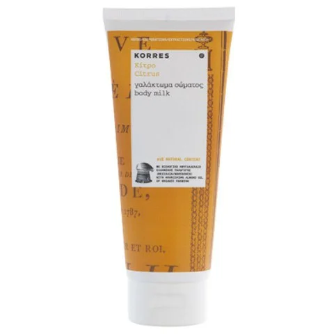 KORRES Citrus Body Milk 200ml Afbeelding 1