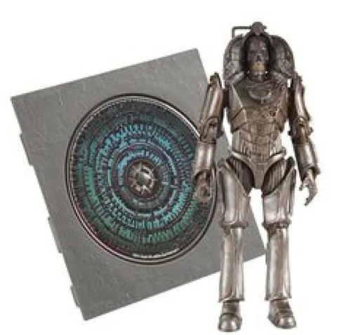 Dr Who Pandorica 5 Inch Action Figure and Audio MP3 CD Collection Cyberman Pandorica Afbeelding 1
