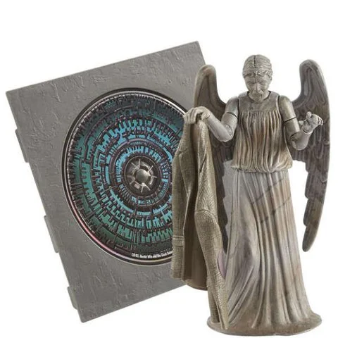Dr Who Pandorica 5 Inch Action Figure and Audio MP3 CD Collection Screaming Angel Afbeelding 1