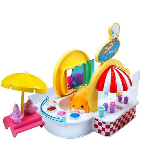 Zhu Zhu Pets Hamster - Ice Cream Shop Afbeelding 1