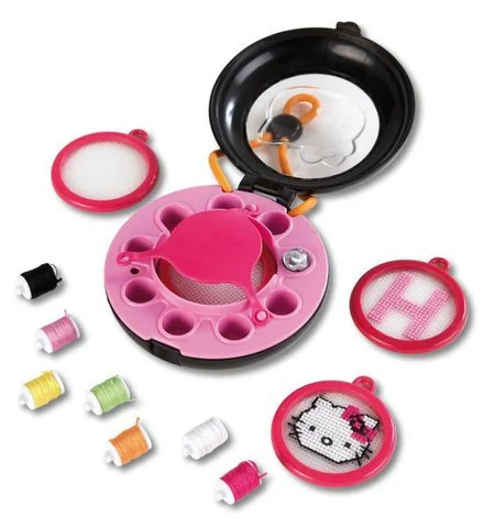 Hello Kitty Fashion To Go - Fabric Badge Kit Afbeelding 1