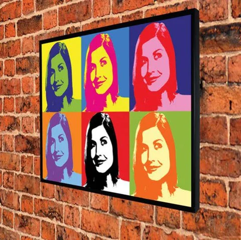 Personalised Pop Art Print Gift Pack Afbeelding 1